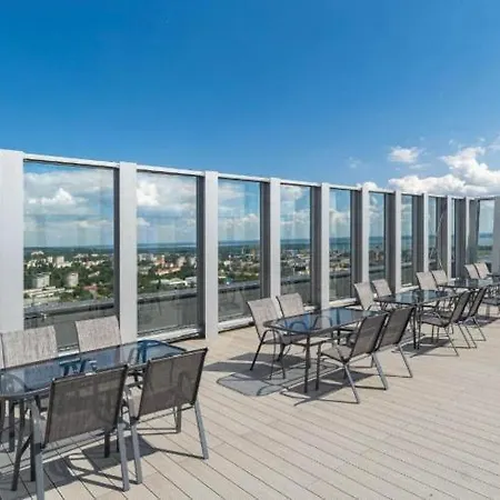 Daire Hanza Tower Family With Sauna & Jacuzii & Pool & Spa *